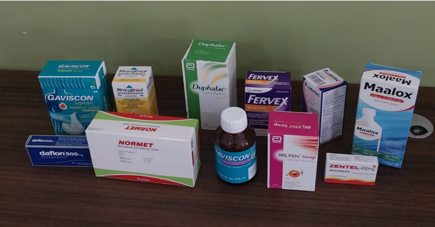 Depósito Cuazac — produtos farmacêuticos e cosméticos