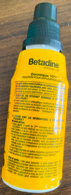 Betadine Dermique 10%